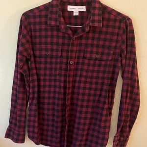 Red & Black Flannel Shirt